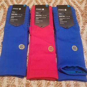Stance Basketball Strike Pro Socks New Size Large